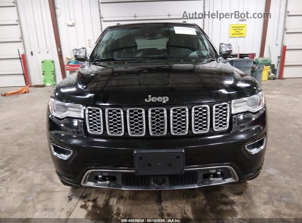 1C4RJFCG7JC458280 2018 JEEP GRAND CHEROKEE Черный Вид щитка приборов
