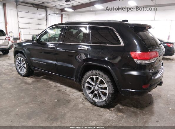 1C4RJFCG7JC458280 2018 JEEP GRAND CHEROKEE Черный Задняя левая четверть