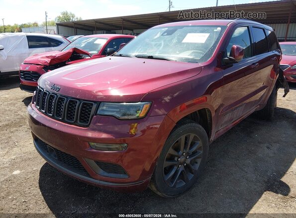 1C4RJFCG8JC217859 2018 JEEP GRAND CHEROKEE Burgundy Przód lewy
