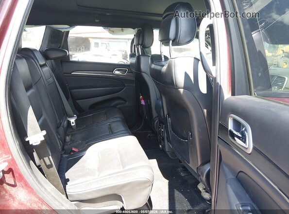 1C4RJFCG8JC217859 2018 JEEP GRAND CHEROKEE Burgundy Widok naklejki z numerem VIN