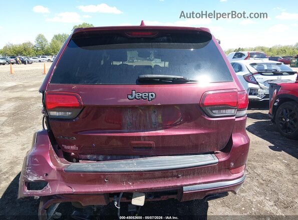 1C4RJFCG8JC217859 2018 JEEP GRAND CHEROKEE Burgundy 