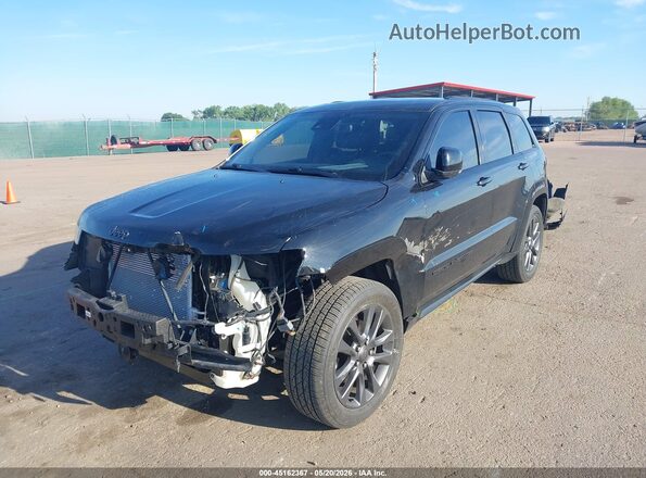 1C4RJFCG9JC423434 2018 JEEP GRAND CHEROKEE Black Przód lewy