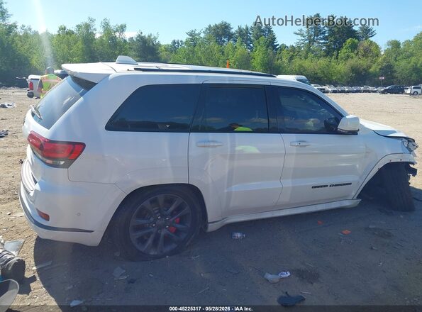1C4RJFCG9JC425748 2018 JEEP GRAND CHEROKEE White Widok wnętrza z tyłu