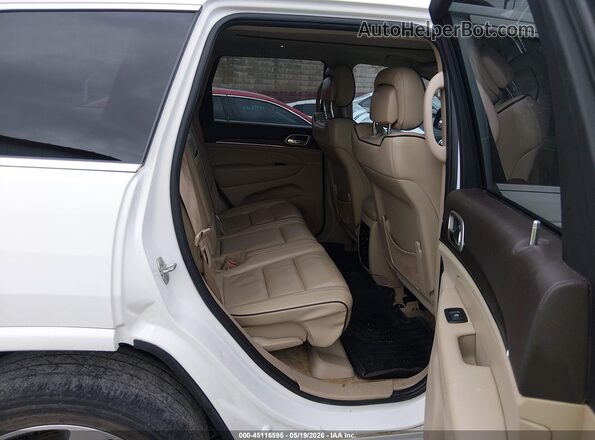 1C4RJFCM9GC325468 2016 JEEP GRAND CHEROKEE White VIN sticker view