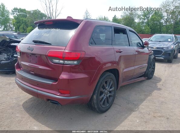 1C4RJFCT0JC178472 2018 JEEP GRAND CHEROKEE Burgundy Rear right