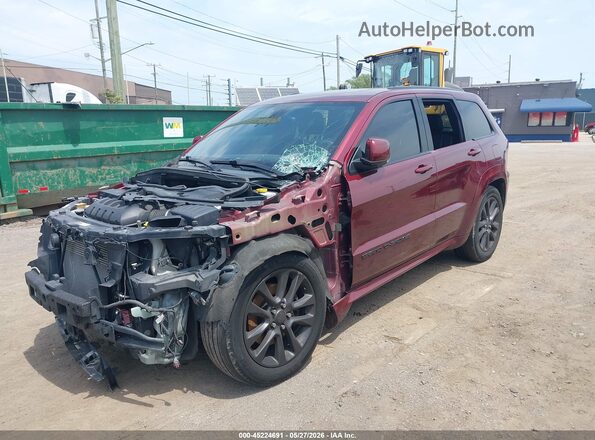 1C4RJFCT0JC178472 2018 JEEP GRAND CHEROKEE Burgundy Front left