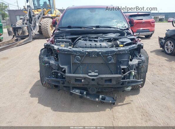 1C4RJFCT0JC178472 2018 JEEP GRAND CHEROKEE Burgundy Front view