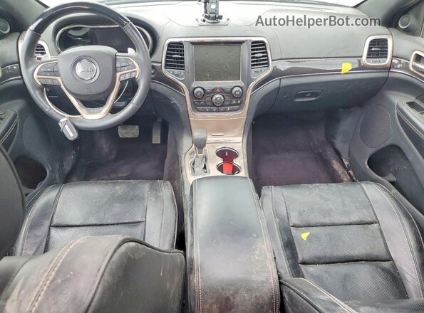 1C4RJFCT4GC325479 2016 JEEP GRAND Черный Вид панели приборов