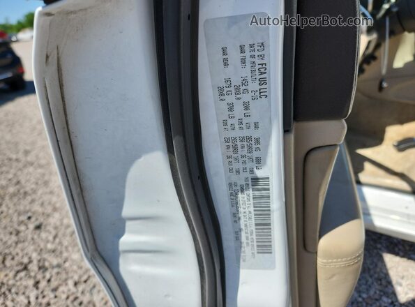 1C4RJFCT5GC351072 2016 JEEP GRAND White Widok naklejki z numerem VIN