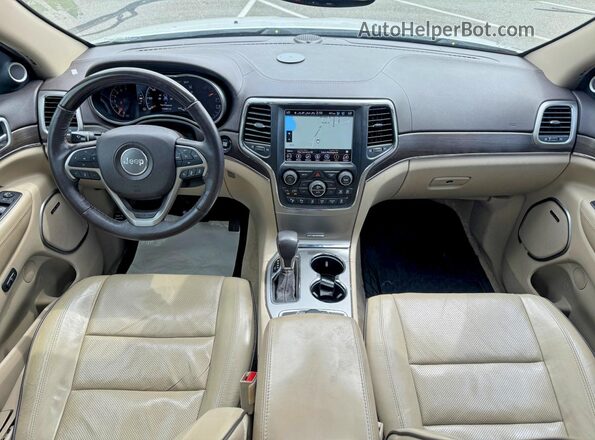 1C4RJFCT6JC104487 2018 JEEP GRAND White Instrument cluster view