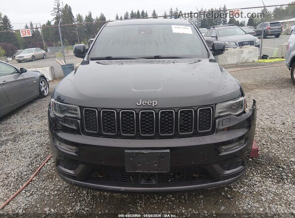 1C4RJFCT7KC569796 2019 JEEP GRAND CHEROKEE Black Rear interior view
