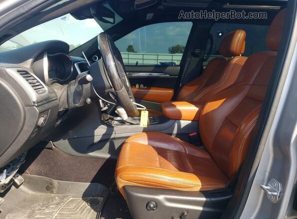 1C4RJFDJXGC382184 2016 JEEP GRAND Silver Front interior view
