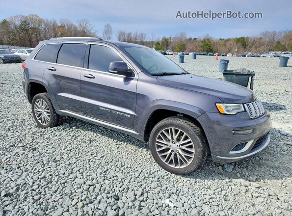1C4RJFJG0JC311317 2018 JEEP GRAND Серый Передняя правая четверть