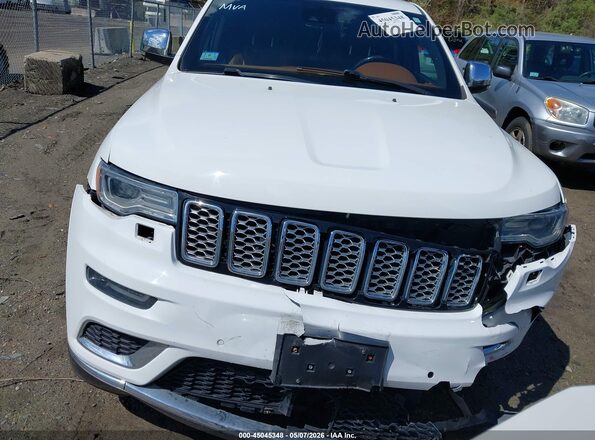 1C4RJFJG0JC506530 2018 JEEP GRAND CHEROKEE White Вид щитка приладів
