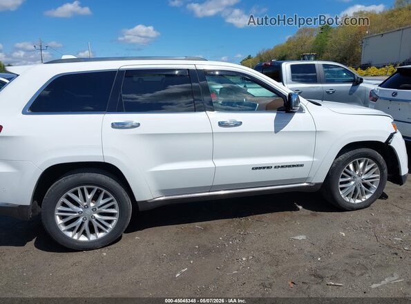 1C4RJFJG0JC506530 2018 JEEP GRAND CHEROKEE White Вид задньої частини салону