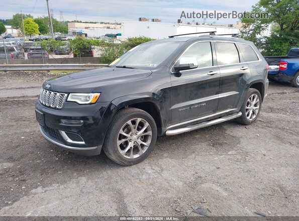1C4RJFJG3KC593406 2019 JEEP GRAND CHEROKEE Black Przód lewy
