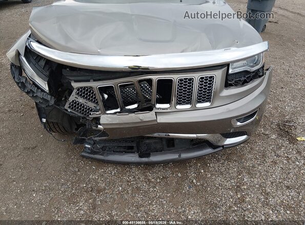 1C4RJFJGXGC465915 2016 JEEP GRAND CHEROKEE Gray Front view