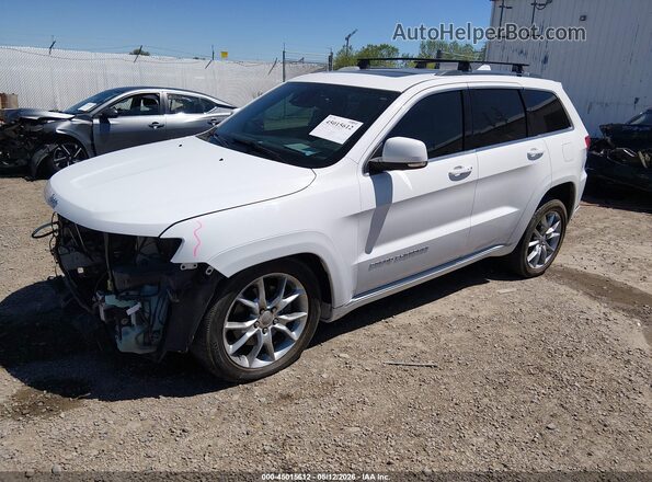 1C4RJFJT1GC504159 2016 JEEP GRAND CHEROKEE White Передня ліва чверть