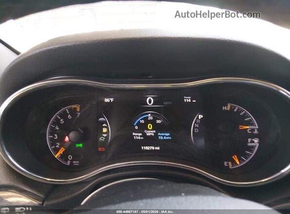 1C4RJFLG4HC874989 2017 JEEP GRAND CHEROKEE Black Հետևի նստատեղերի տեսք