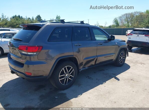 1C4RJFLG4JC504860 2018 JEEP GRAND CHEROKEE Gray Trasero derecho