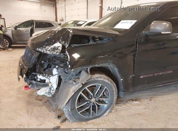 1C4RJFLG6JC276733 2018 JEEP GRAND CHEROKEE Black Вид спереду