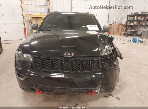1C4RJFLG6JC276733 2018 JEEP GRAND CHEROKEE Black Вид щитка приладів