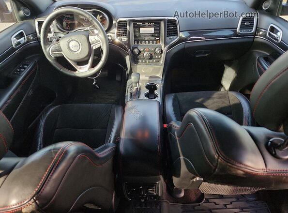 1C4RJFLG8HC862053 2017 JEEP GRAND Серый Вид панели приборов