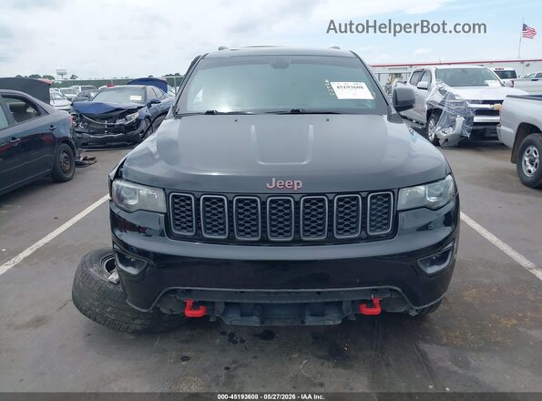 1C4RJFLG8JC333868 2018 JEEP GRAND CHEROKEE Black უკანა სალონის ხედი
