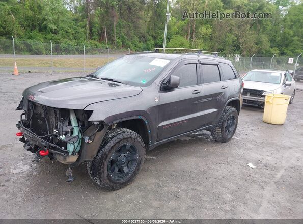 1C4RJFLG9JC167263 2018 JEEP GRAND CHEROKEE Черный Передняя левая четверть