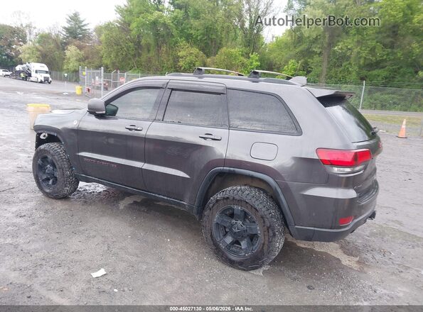 1C4RJFLG9JC167263 2018 JEEP GRAND CHEROKEE Черный Задняя левая четверть