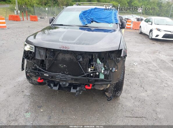 1C4RJFLG9JC167263 2018 JEEP GRAND CHEROKEE Черный Вид спереди