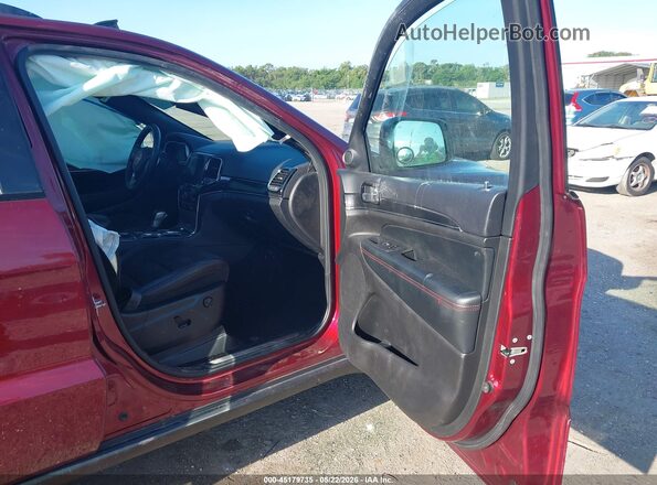 1C4RJFLT5MC632073 2021 JEEP GRAND CHEROKEE Burgundy Front interior view