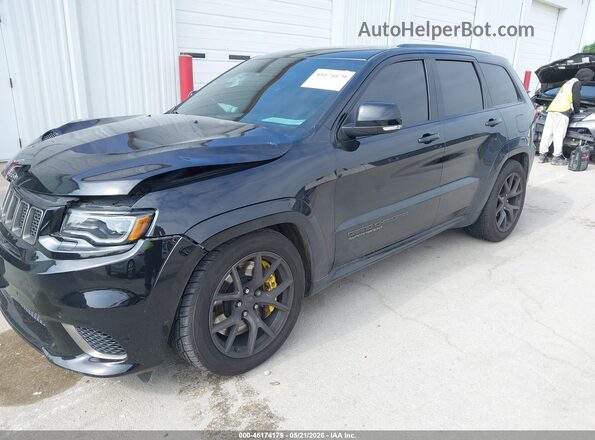 1C4RJFN95MC606316 2021 JEEP GRAND CHEROKEE Black Vista tres cuartos delantera izquierda