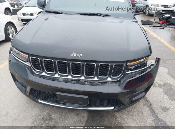 1C4RJGAG1SC308949 2025 JEEP GRAND CHEROKEE Black Vista frontal
