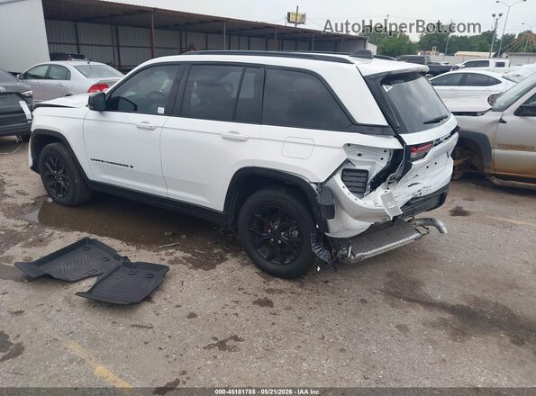 1C4RJGAG1SC317442 2025 JEEP GRAND CHEROKEE White Rear left