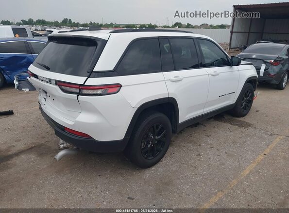 1C4RJGAG1SC317442 2025 JEEP GRAND CHEROKEE White Rear right