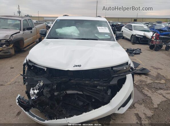 1C4RJGAG1SC317442 2025 JEEP GRAND CHEROKEE White Rear interior view