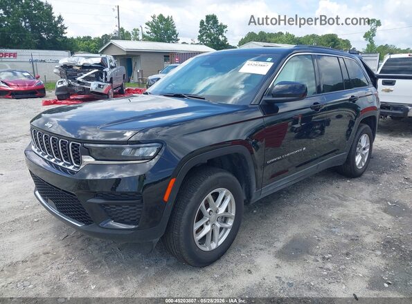 1C4RJGAG5SC334406 2025 JEEP GRAND CHEROKEE Black Առջևի ձախ երեք քառորդ տեսարան