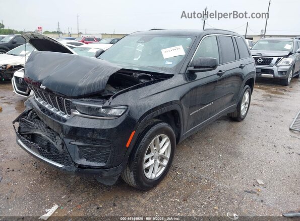 1C4RJGAG9SC284304 2025 JEEP GRAND CHEROKEE Black Առջևի ձախ երեք քառորդ տեսարան