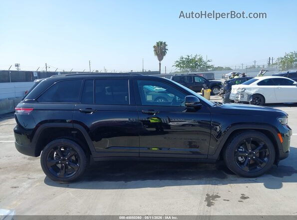 1C4RJGBG9SC272975 2025 JEEP GRAND CHEROKEE Black ხელსაწყოთა პანელის ხედი