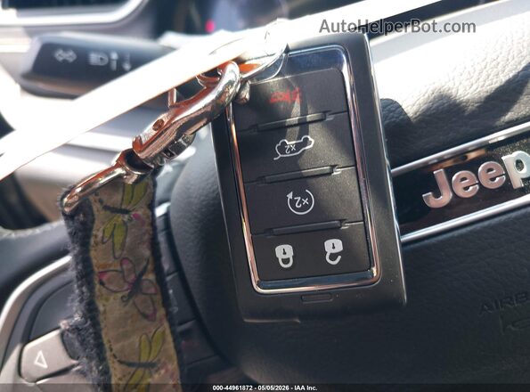 1C4RJHAG2SC342825 2025 JEEP GRAND CHEROKEE Gray Dashboard view