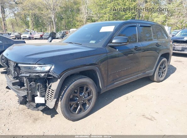 1C4RJHAG3SC326763 2025 JEEP GRAND CHEROKEE Black Առջևի ձախ երեք քառորդ տեսարան