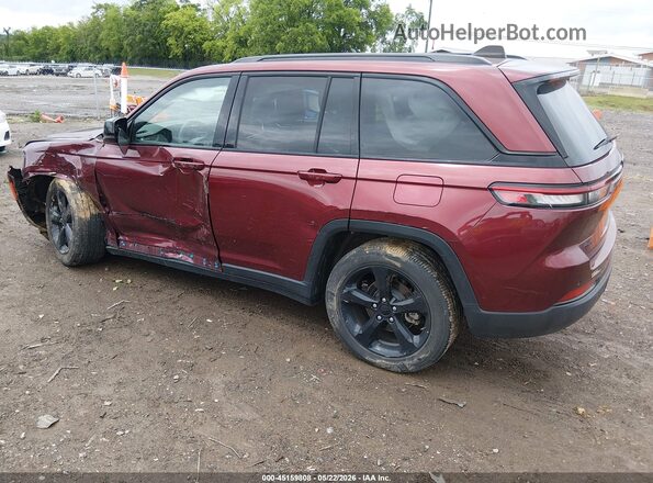 1C4RJHAG4P8870795 2023 JEEP GRAND CHEROKEE Red Tył lewy