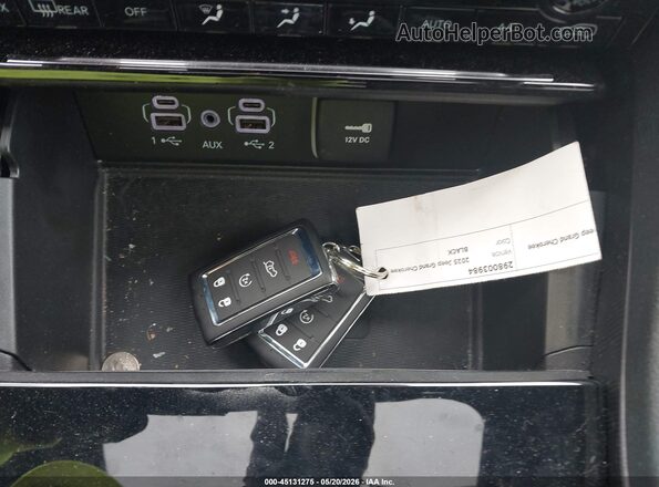 1C4RJHAG4S8753243 2025 JEEP GRAND CHEROKEE Black Вид панелі приладів