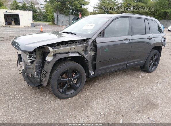 1C4RJHAG5PC661093 2023 JEEP GRAND CHEROKEE Gray წინა მარცხენა ხედი სამი მეოთხედიდან
