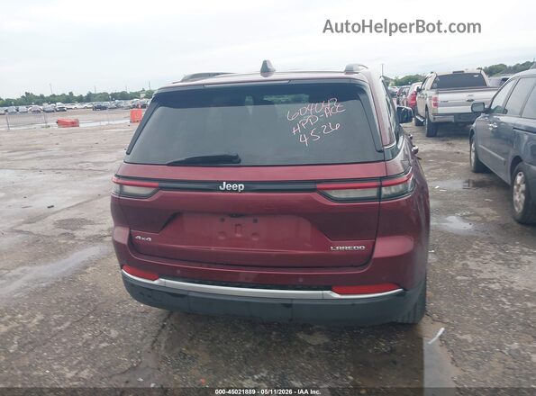 1C4RJHAG5PC674474 2023 JEEP GRAND CHEROKEE Maroon 