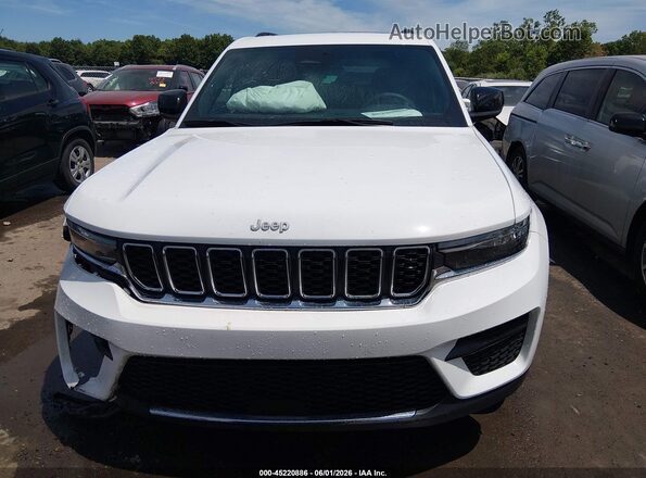 1C4RJHAG8S8782888 2025 JEEP GRAND CHEROKEE White Սարքավորումների վահանակի տեսք