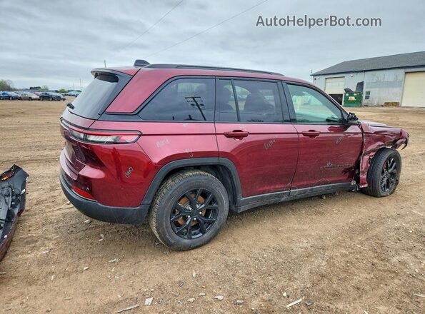 1C4RJHAG9SC357693 2025 JEEP GRAND Burgundy Հետևի աջ