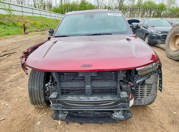 1C4RJHAG9SC357693 2025 JEEP GRAND Burgundy Դիմացի տեսք