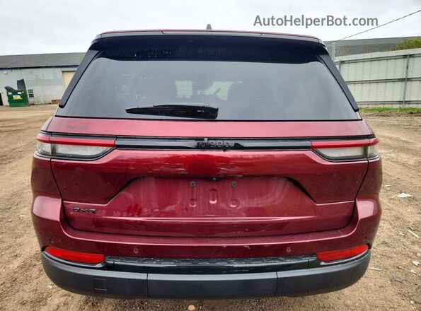 1C4RJHAG9SC357693 2025 JEEP GRAND Burgundy Հետևի տեսք